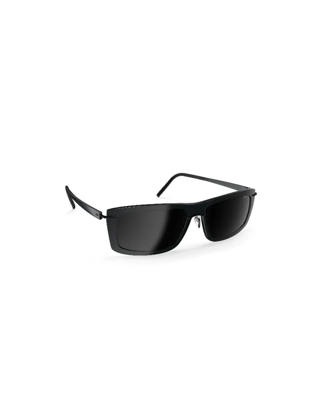 New Silhouette Unisex Sunglasses Grey Black Lens Nonza Fullrim 4091 9240 56